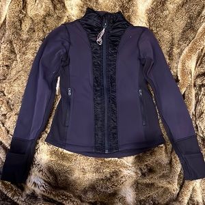 Ivivva full zip purple jacket